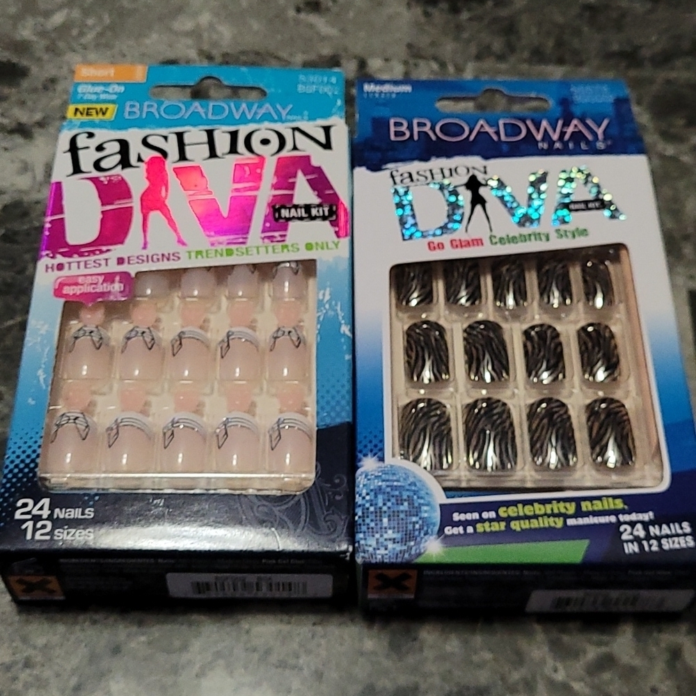 Broadway fashion diva nail kits
